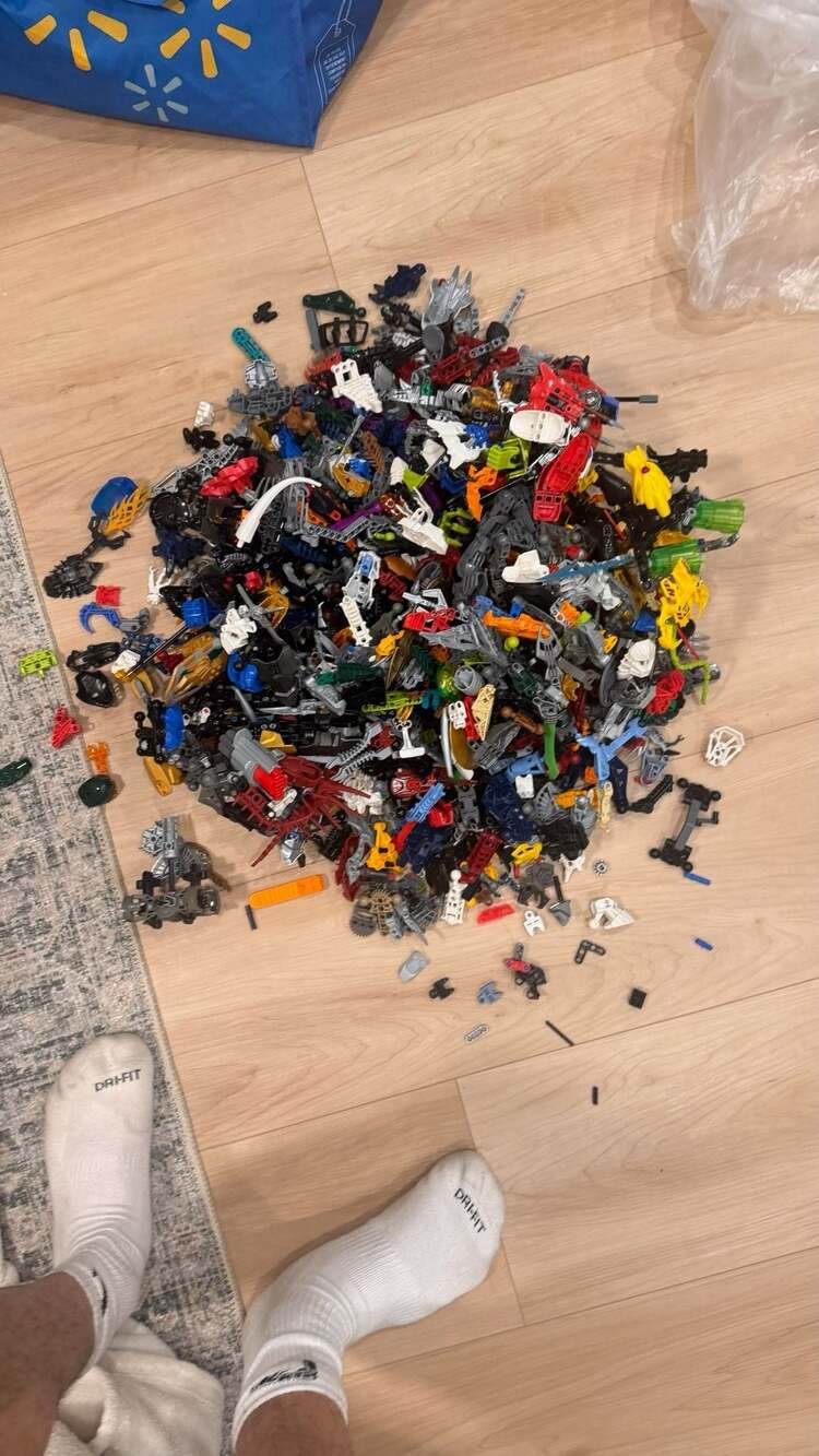 Lego Bionicle Hero Factory Bulk Lot Assorted Parts and Pieces
